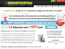 Tablet Screenshot of indexification.com